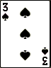 3 of Spades